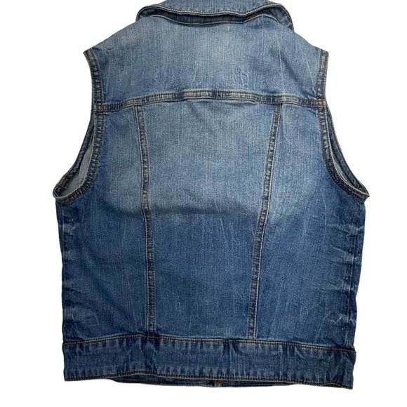 Mossimo Denim Vest (S) - Picture 2 of 8